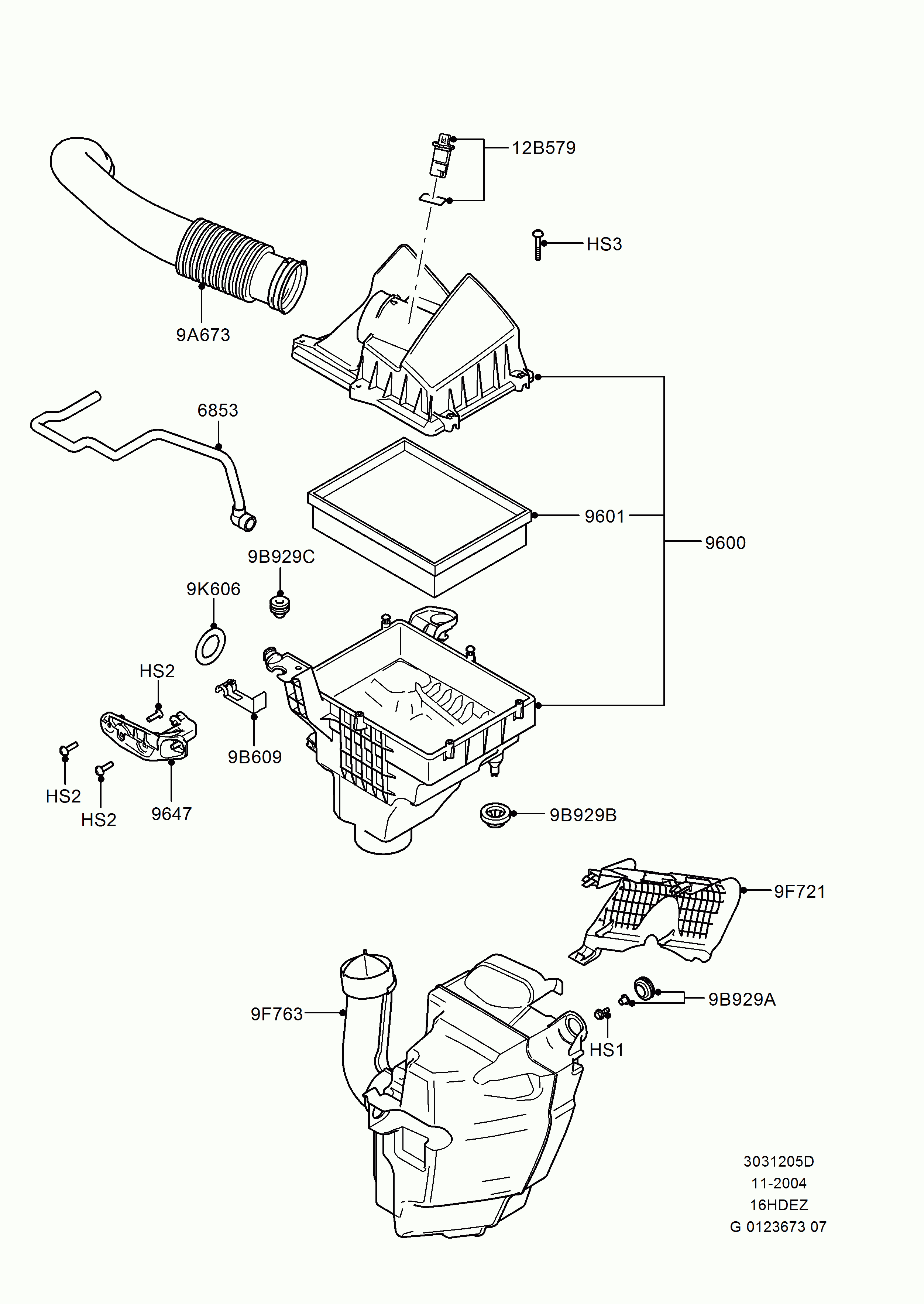 FORD 1333233 - Brtva, pumpa za ulje parts5.com