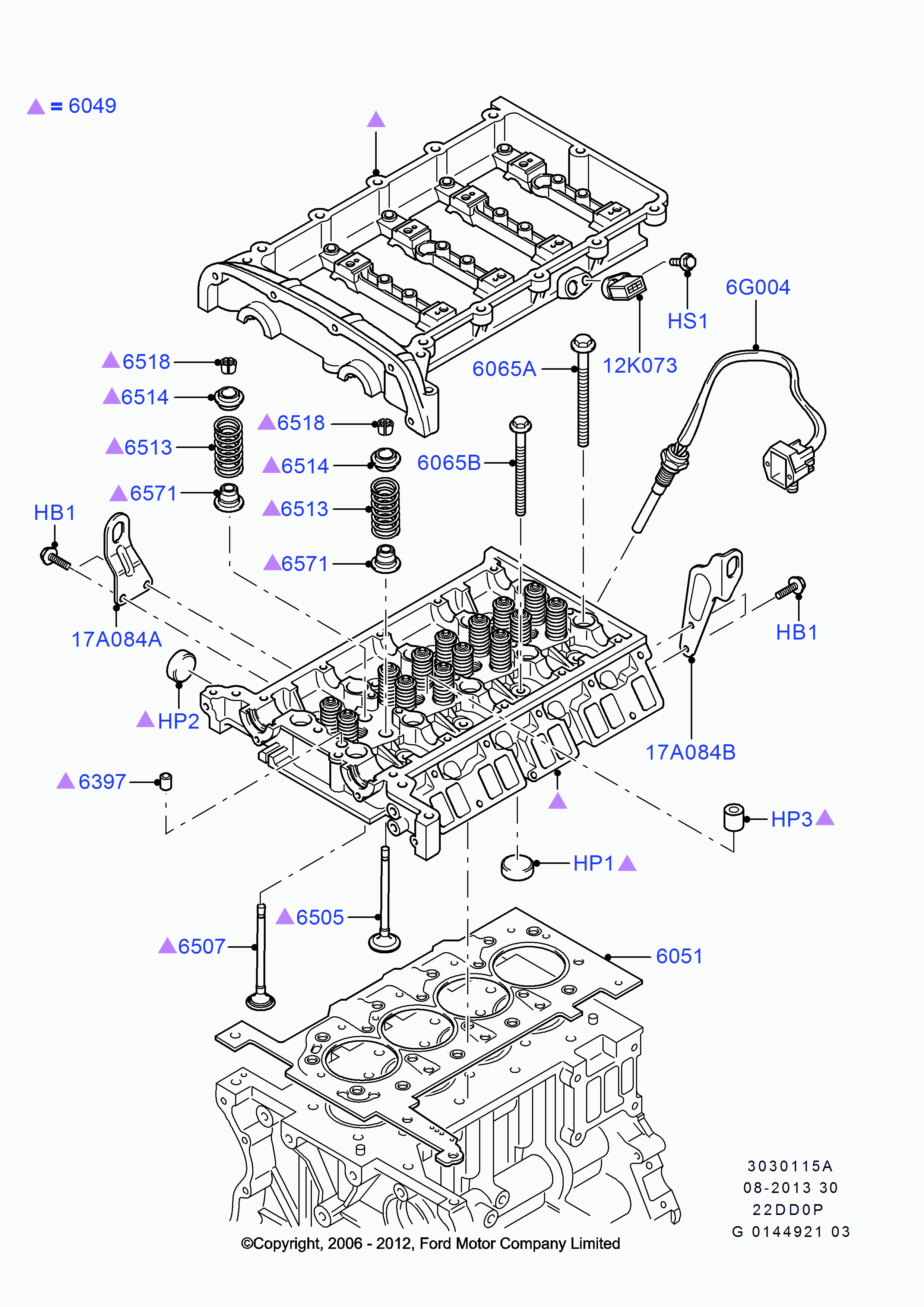 FORD 1 358 343 - Sensor, crankshaft pulse parts5.com