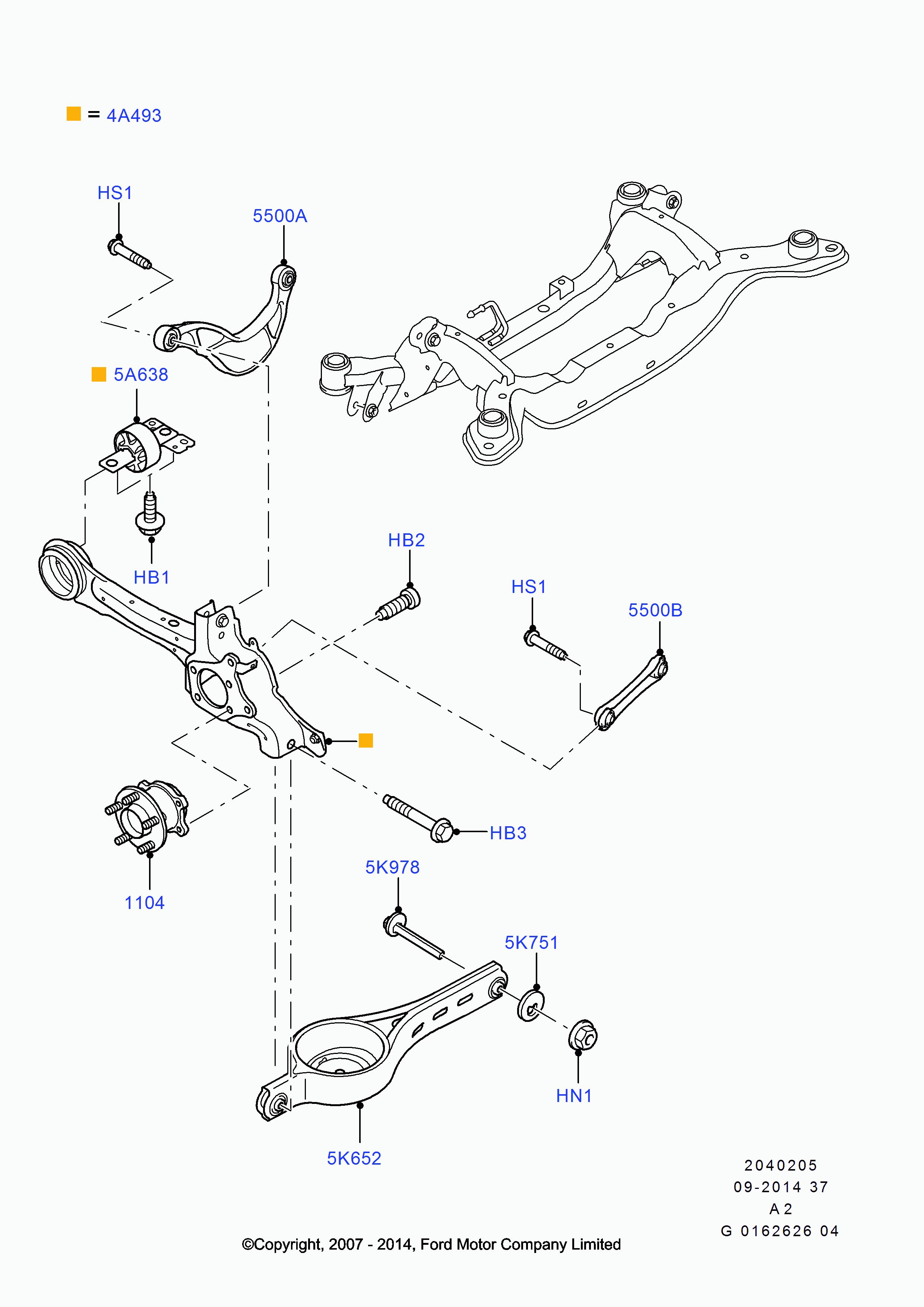 FORD 1469125 - Tukivarsi, pyöräntuenta parts5.com