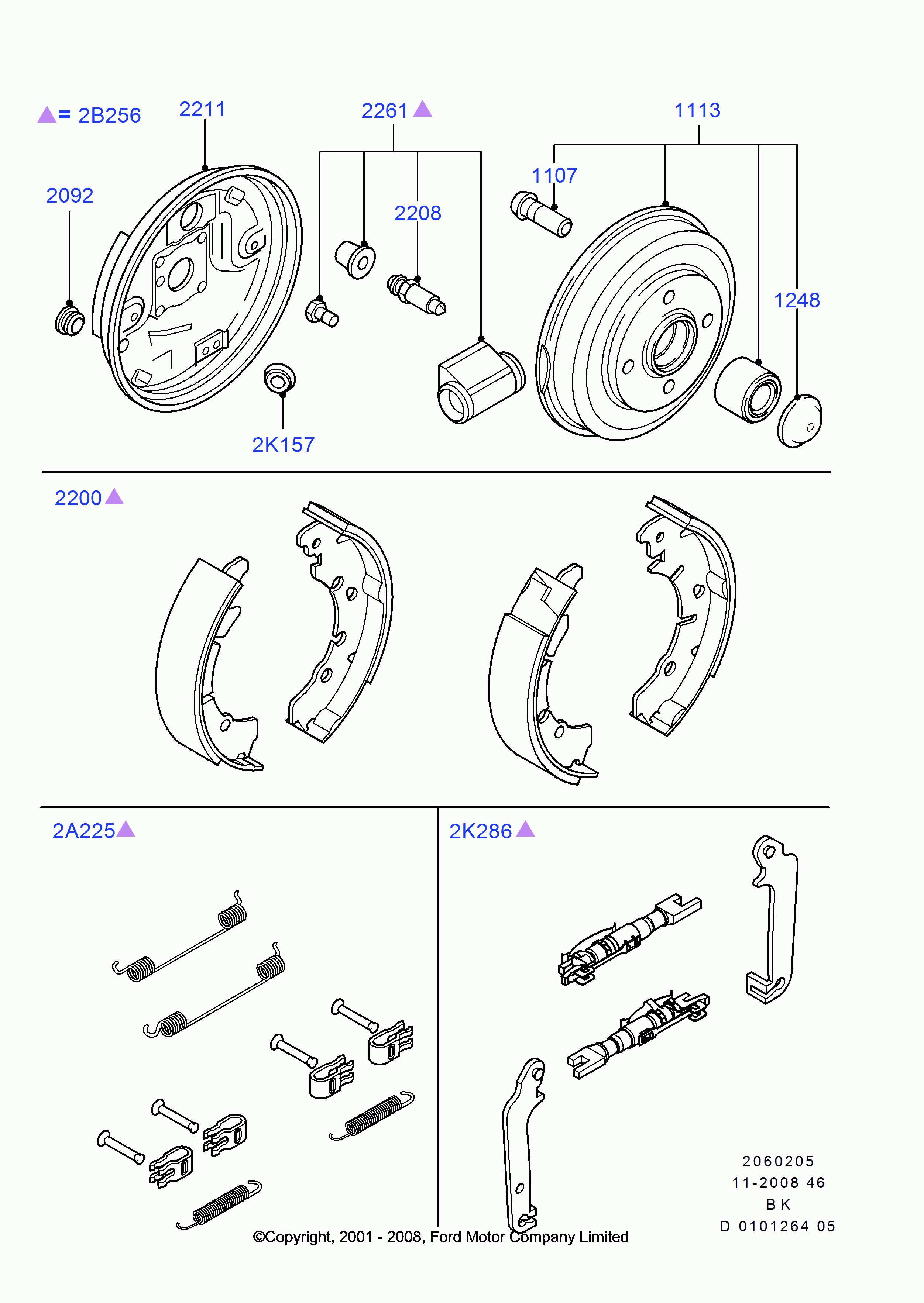 FORD 1507055 - Brake Drum parts5.com