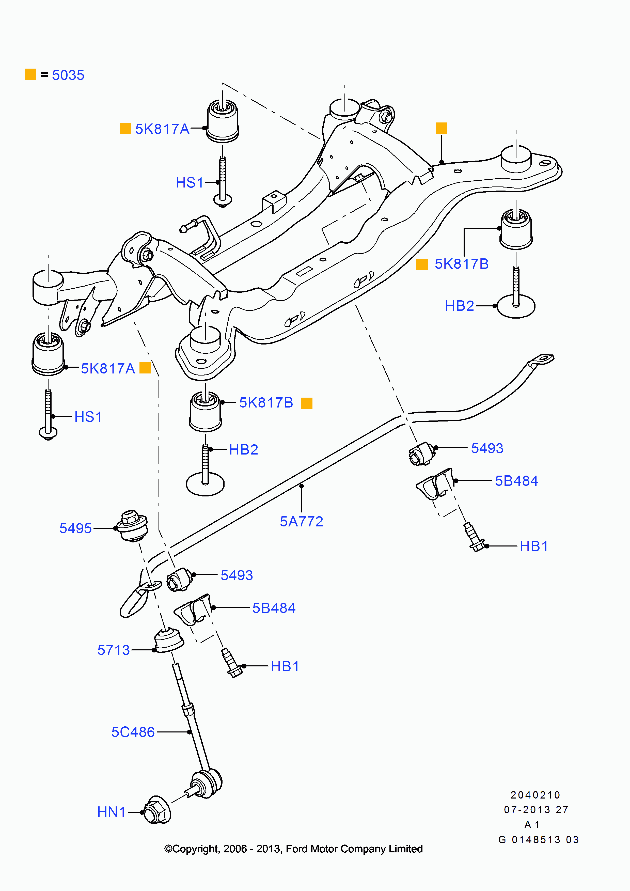 Volvo 1425853 - Tyč / Vzpera stabilizátora parts5.com