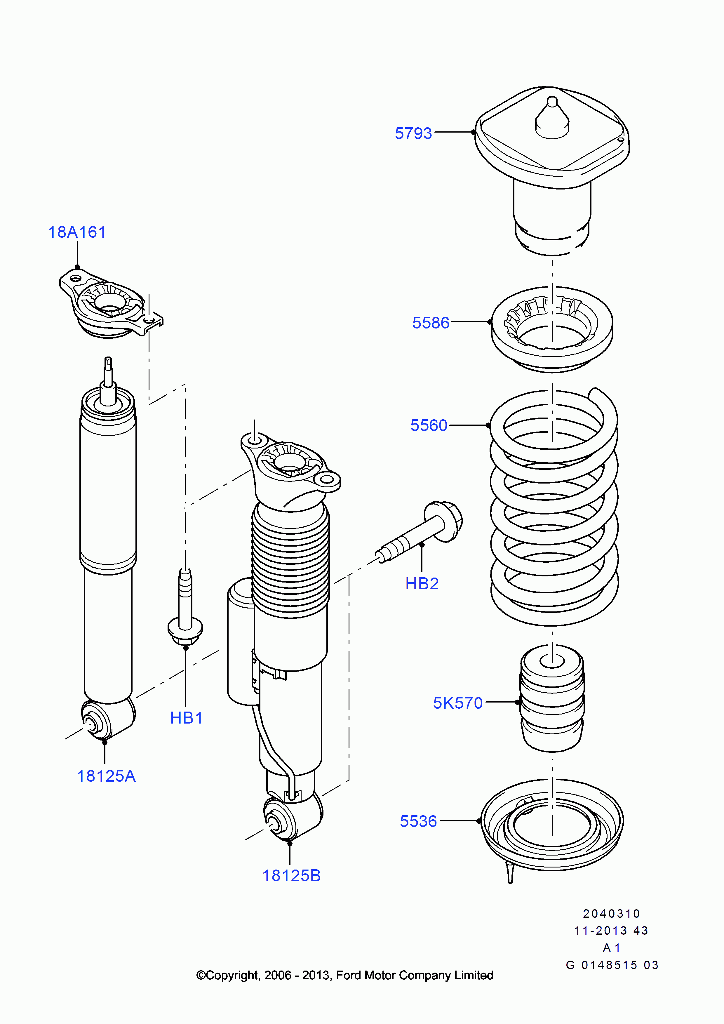 FORD 1746172 - Amortizor parts5.com