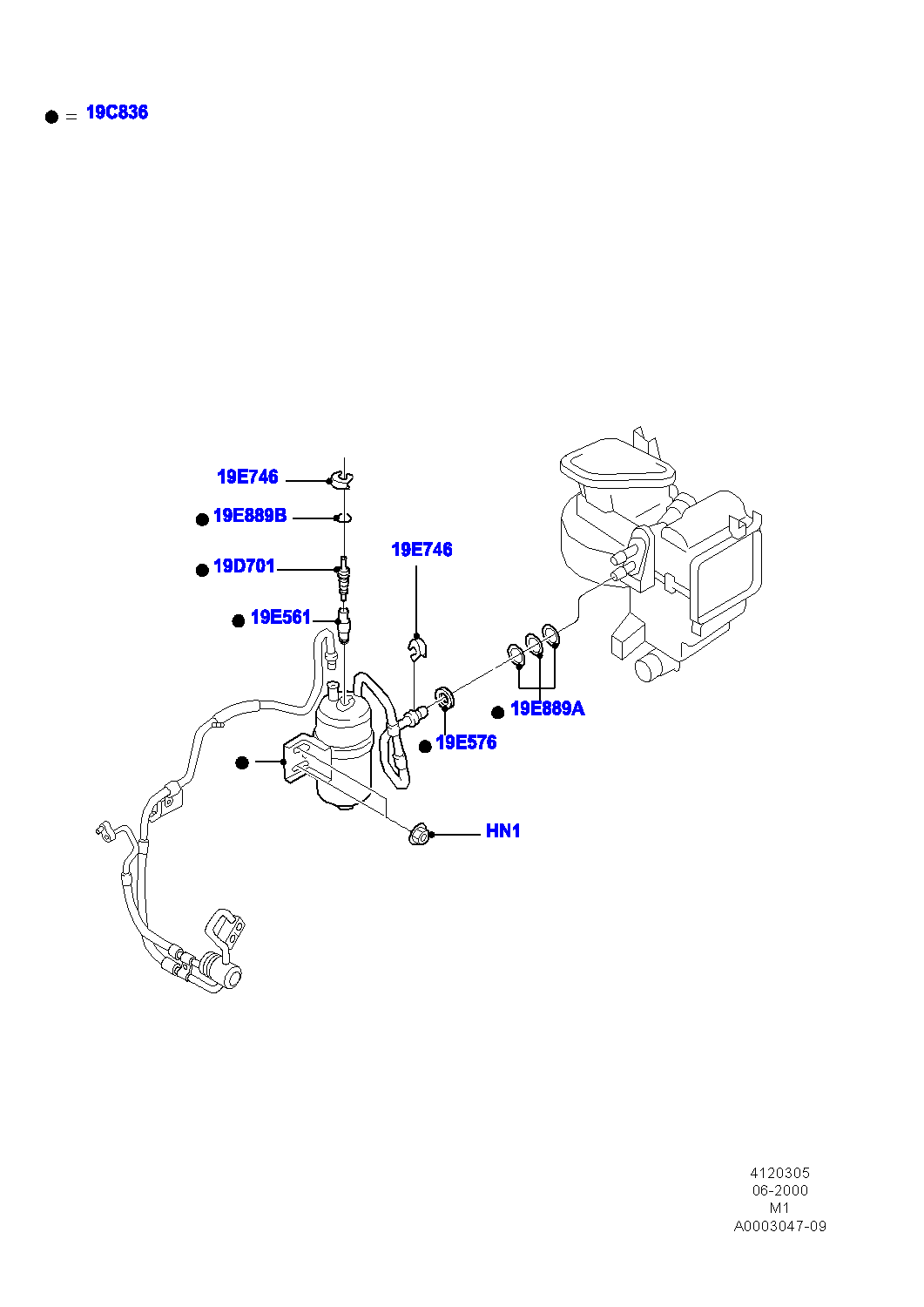 FORD 3 317 869 - Comutator presiune, aer conditionat parts5.com