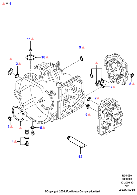 FORD 1 197 787 - Tesnilna snov parts5.com