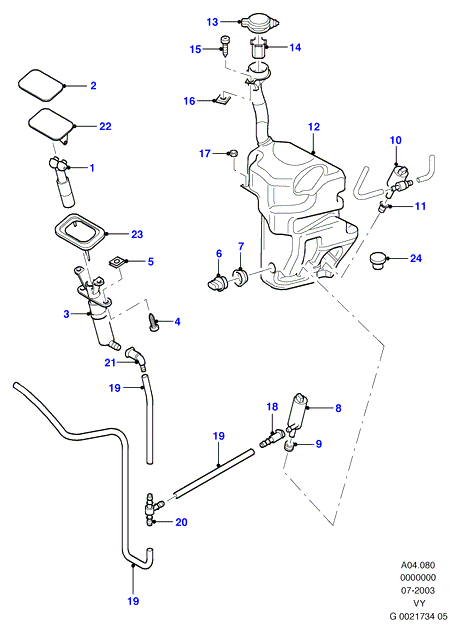 FORD 1 209 387 - Pompa de apa,spalare faruri parts5.com