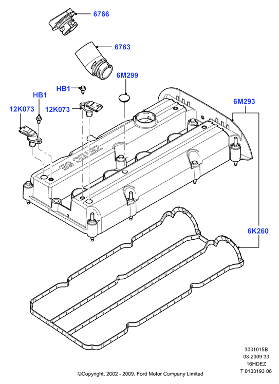 FORD 1905522 - Sensor, crankshaft pulse parts5.com