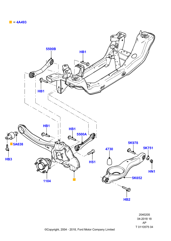 FORD 1 357 319 - Track Control Arm parts5.com