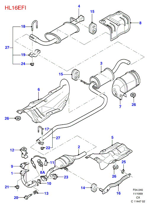 FORD 6 716 054 - Sonda Lambda parts5.com