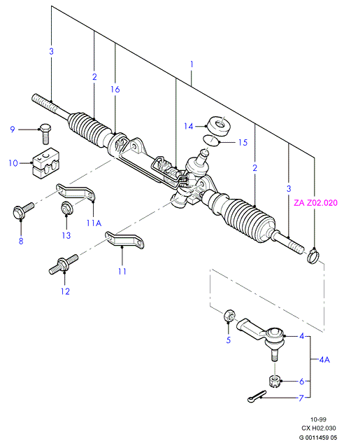 FORD 1034417 - Cap de bara parts5.com