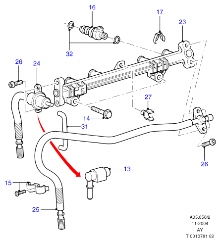 FORD 1032098 - Датчик, положение на дроселовата клапа parts5.com