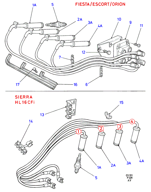 FORD 1120830 - Süüteküünal parts5.com