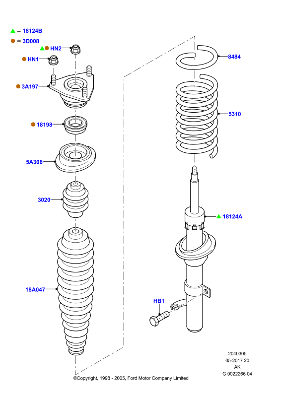 FORD 1201937 - Amortizor parts5.com