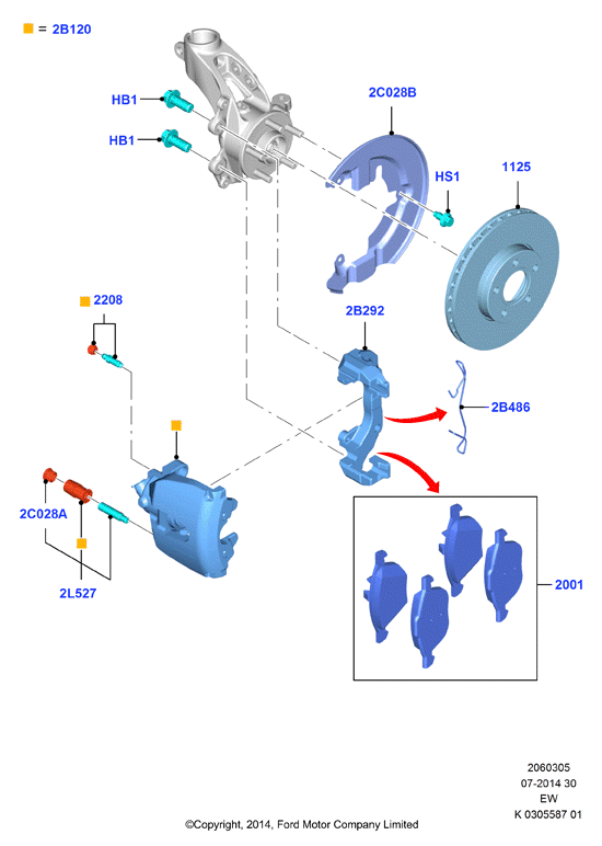 FORD 1068799 - Tapa, tubuladura de relleno de aceite parts5.com