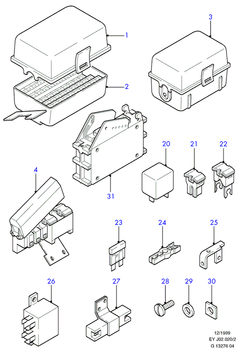 FORD 1 037 955 - Přerušovač blinkru parts5.com