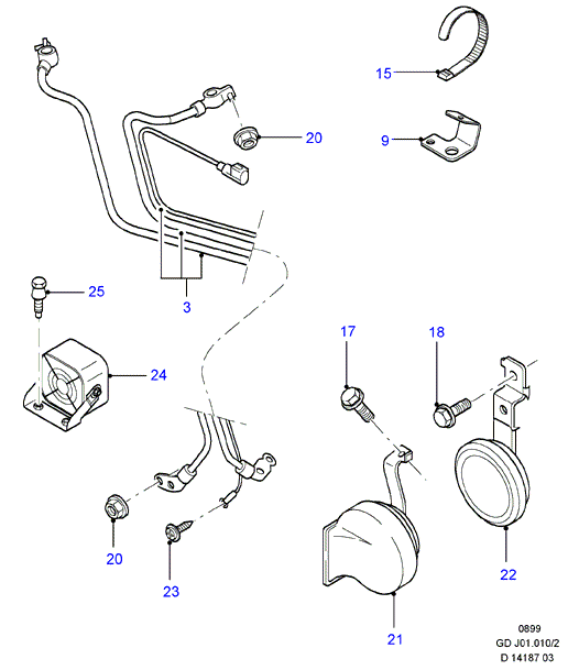 FORD 1935547 - Käynnistysakku parts5.com