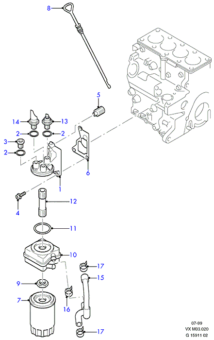 Seat 1002825 - Radiator ulei, ulei motor parts5.com