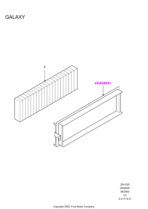 FORD 1452 348 - Filtro, aire habitáculo parts5.com