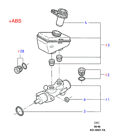 OJD Quick Brake 1050866 - Set accesorii, sabot de frana parts5.com