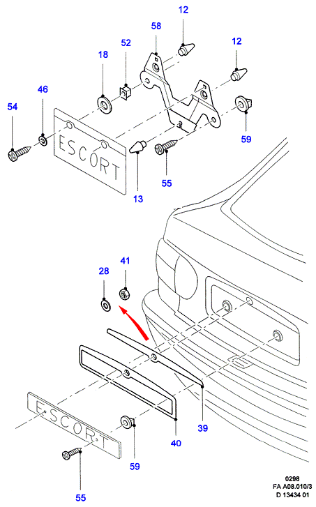 OJD Quick Brake 1050793 - Set accesorii, saboti frana parcare parts5.com