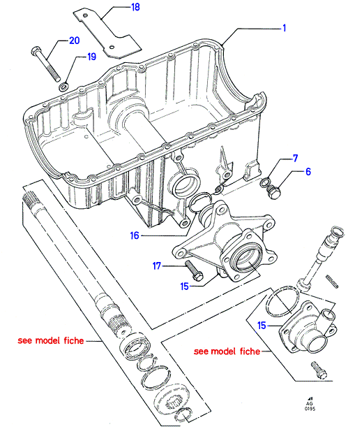 FORD 1555 451 - Õlifilter parts5.com