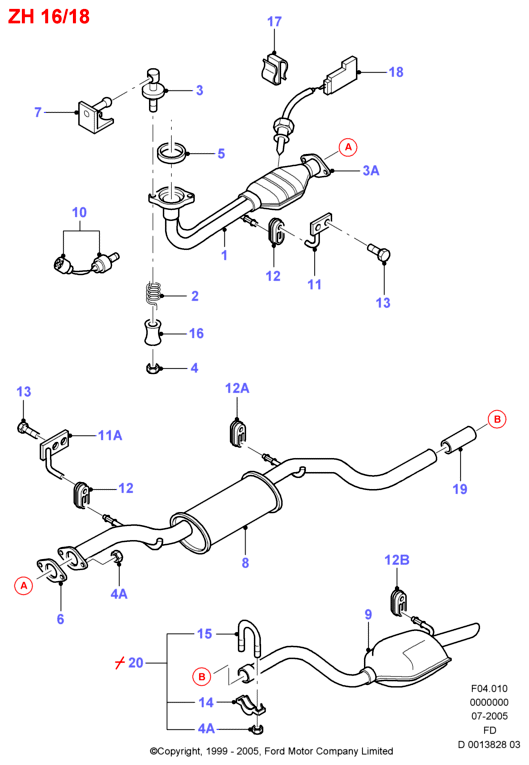 FORD 6 847 911 - Lambdaszonda parts5.com