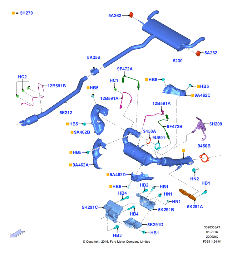 FORD 1882898 - Toruühendus,väljalaskesüsteem parts5.com