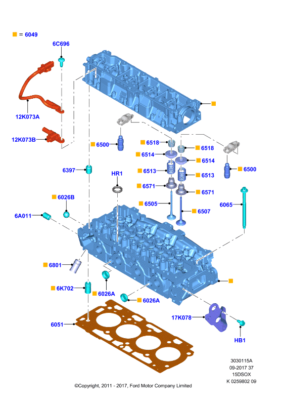 FORD 1866401 - Impulsgeber, Kurbelwelle parts5.com