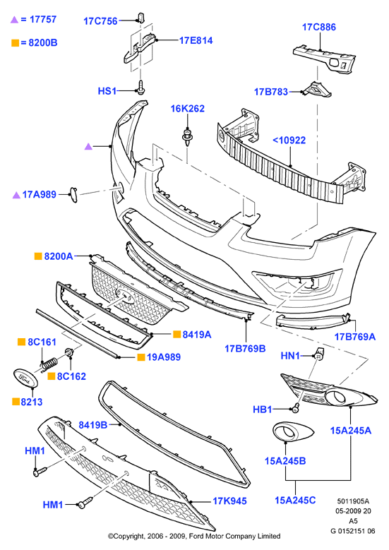 FORD 1454995 - Ламбда-сонда parts5.com