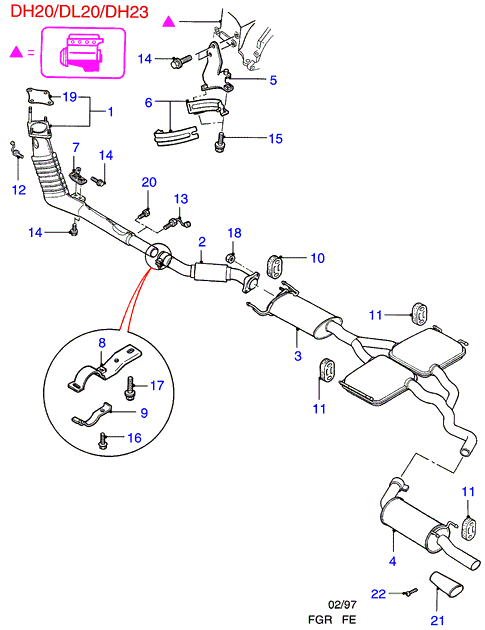 FORD 1 108 795 - Sonda lambda parts5.com