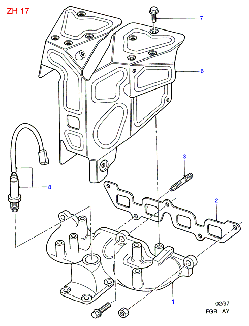 FORD 1 005 400 - Somun parts5.com