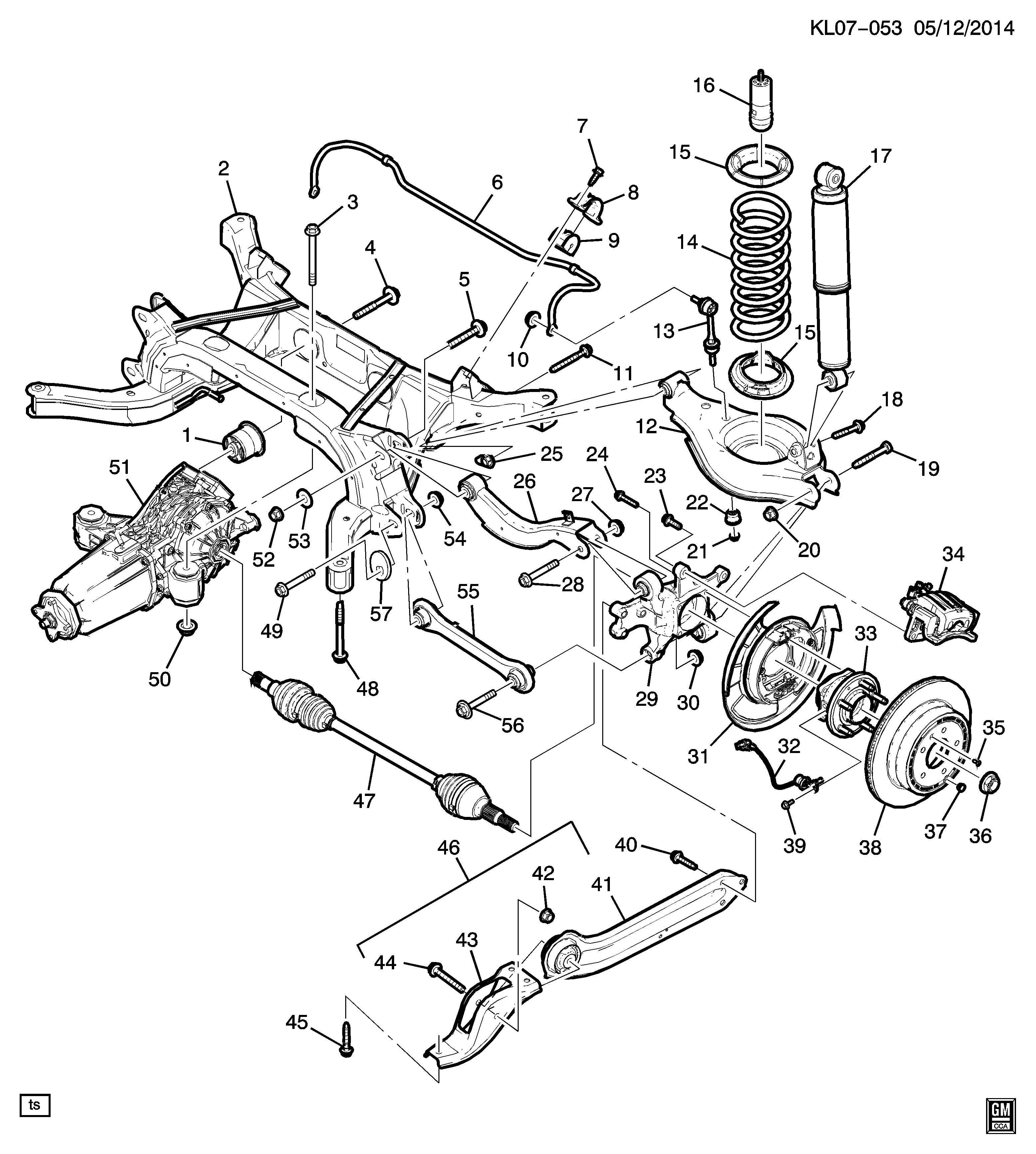 Opel 25903295 - Juego de cojinete de rueda parts5.com