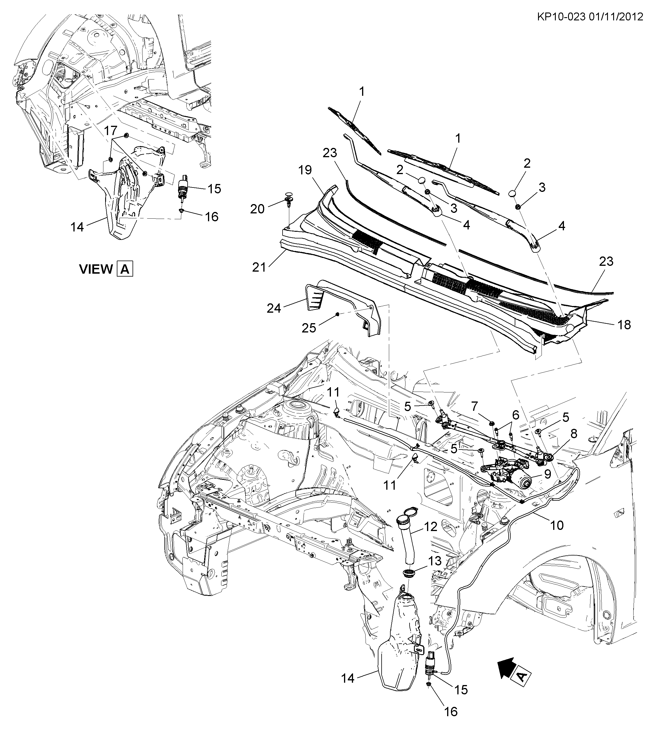 SAAB 13250356 - Vodní čerpadlo ostřikovače, čistění skel parts5.com