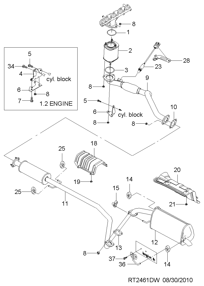 Opel 96291099 - Αισθητήρας λάμδα parts5.com