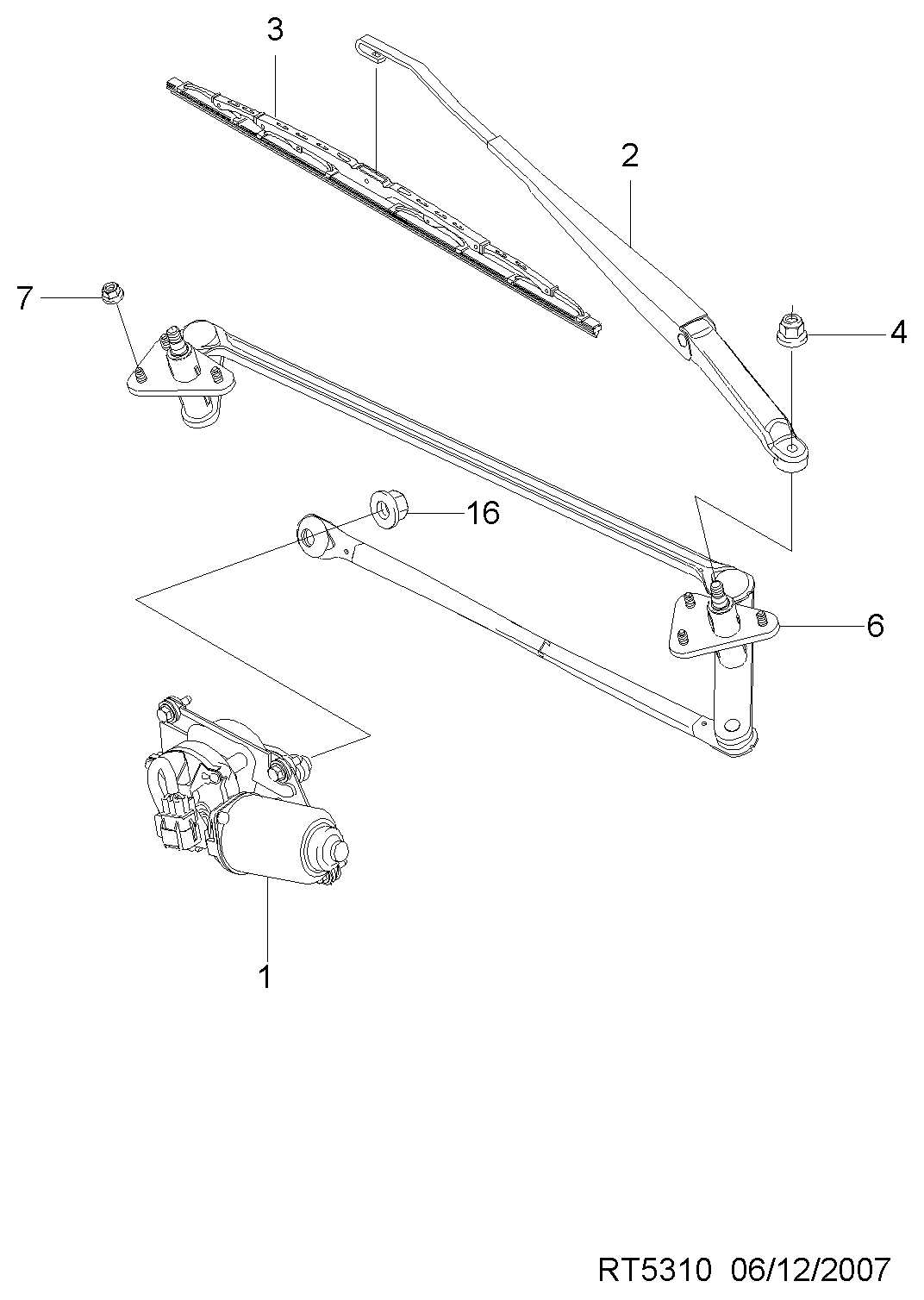 DAEWOO 96380628 - Wiper Blade parts5.com