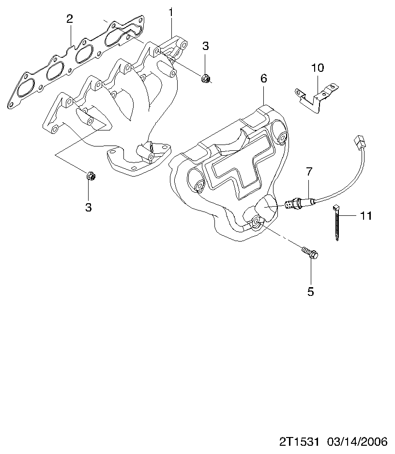 DAEWOO 96418965 - Lambda sonda parts5.com