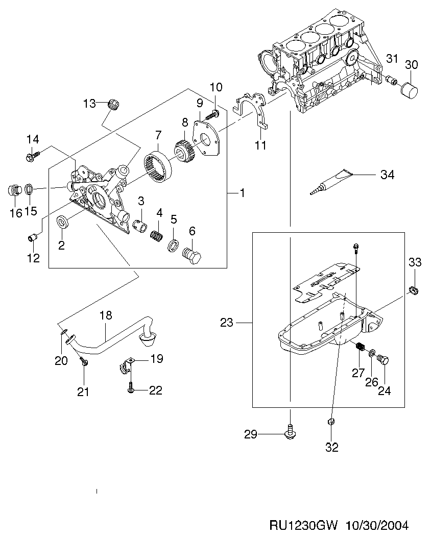 Opel 94 525 114 - Seal Ring, oil drain plug parts5.com