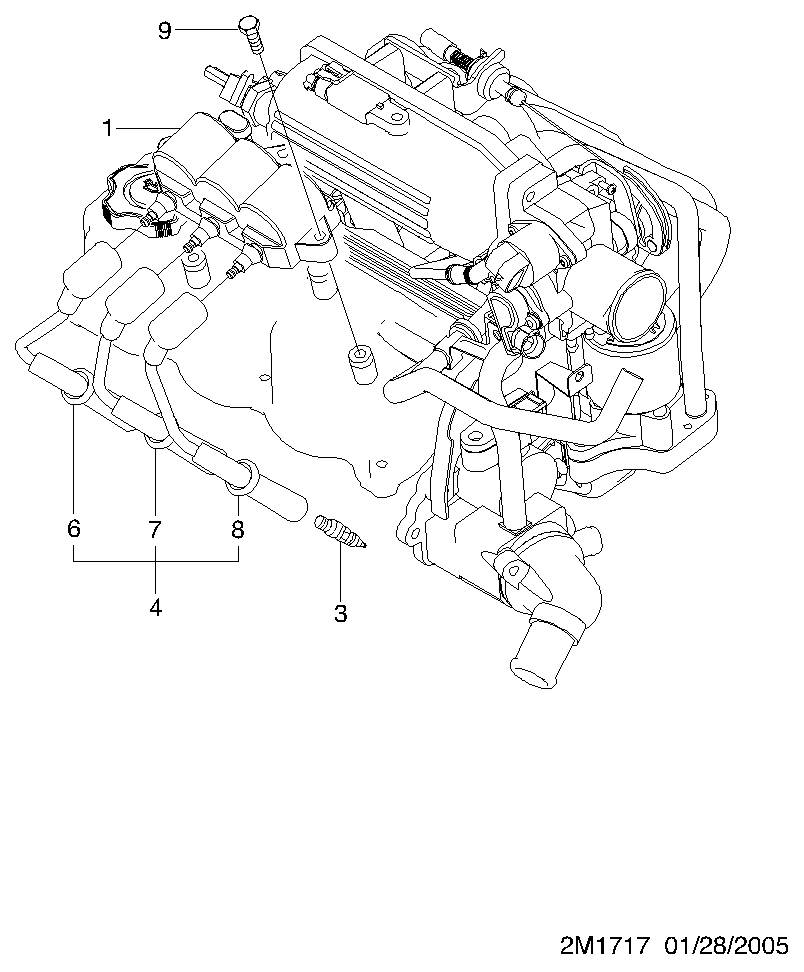 DAEWOO 94535748 - Zündkerze parts5.com