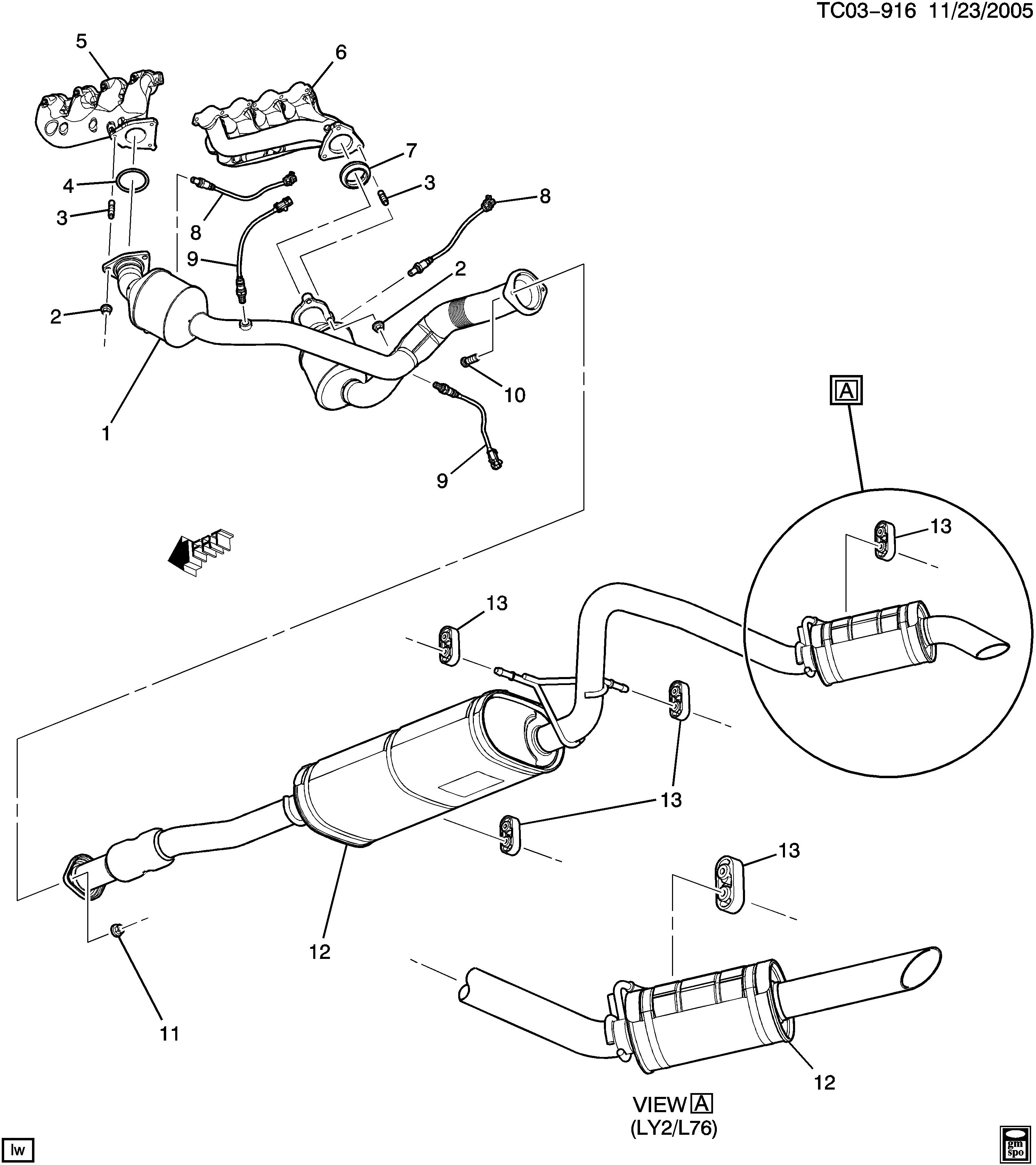 Chevrolet 12 583 804 - Lambda sonda parts5.com