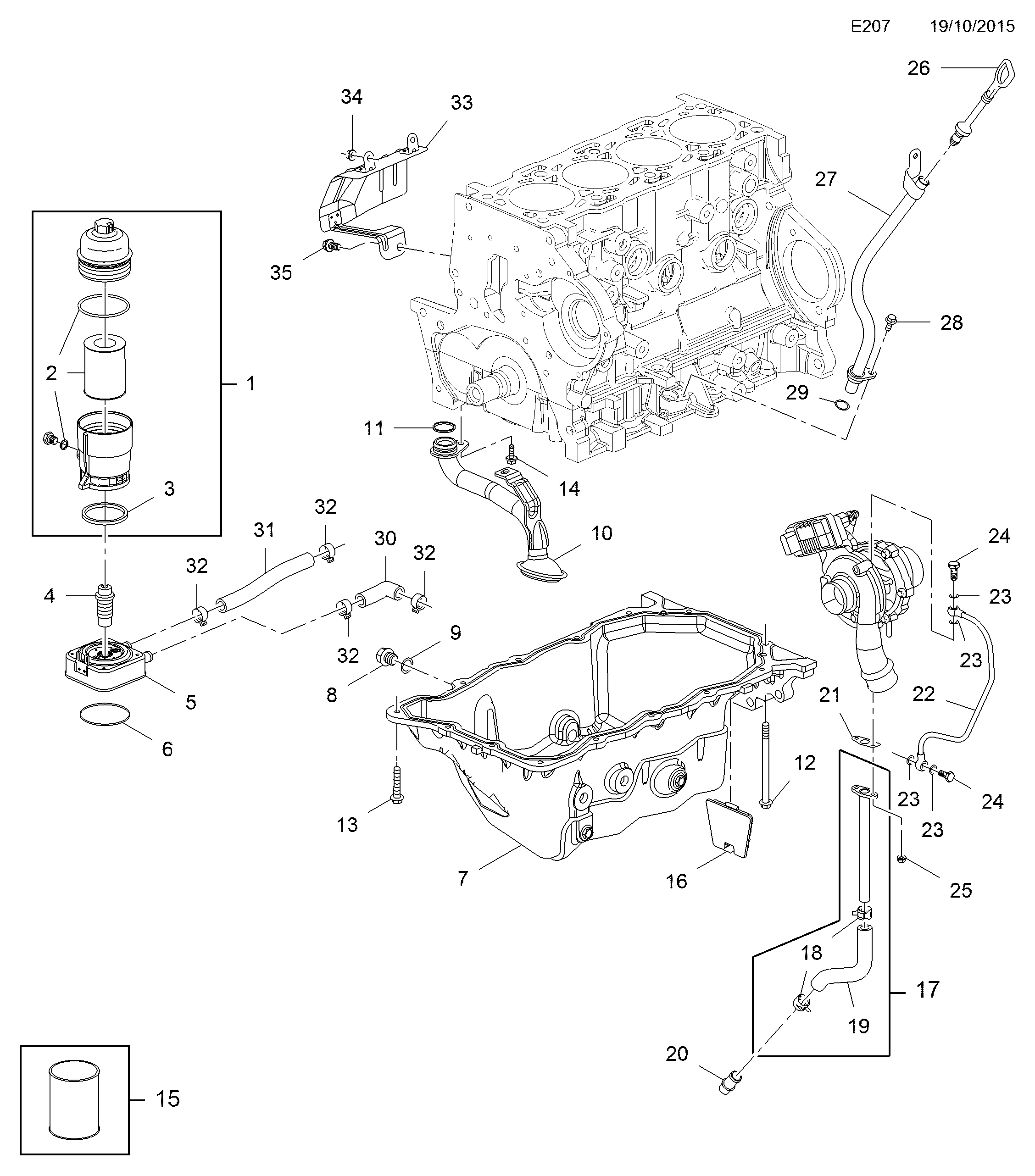 Opel 48 03 630 - Уплотнительное кольцо, резьбовая пробка маслосливного отверстия parts5.com