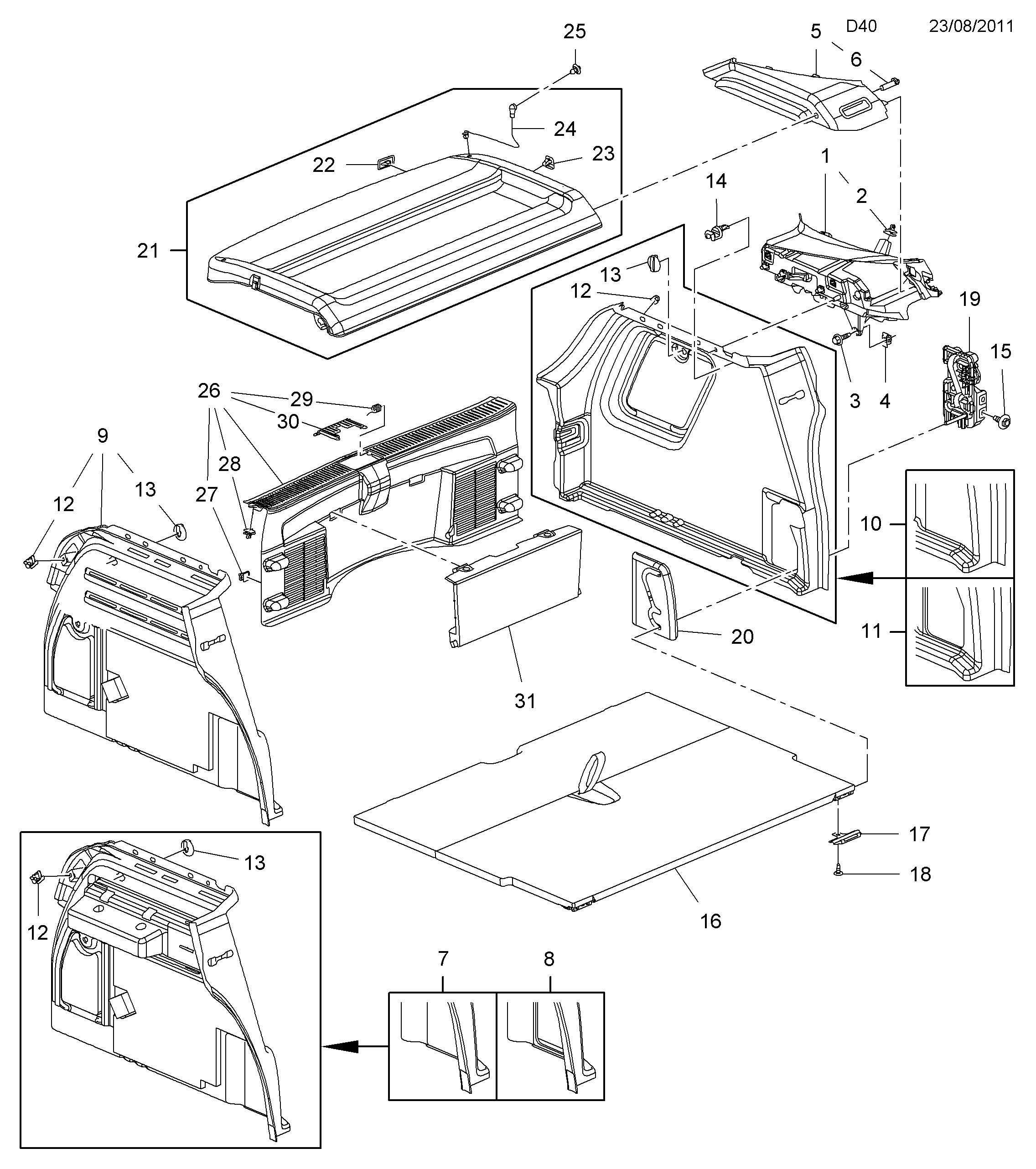 FORD 1232245 - Rattalaagrikomplekt parts5.com