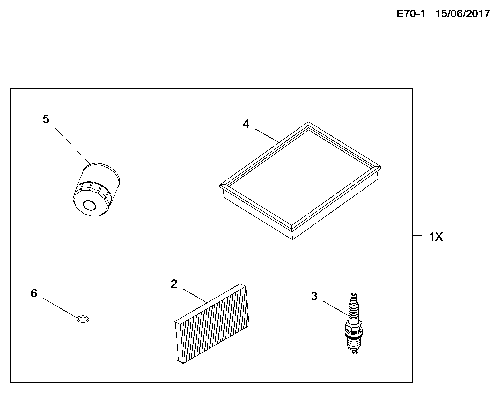 Vauxhall 650104 - Filter za ulje parts5.com