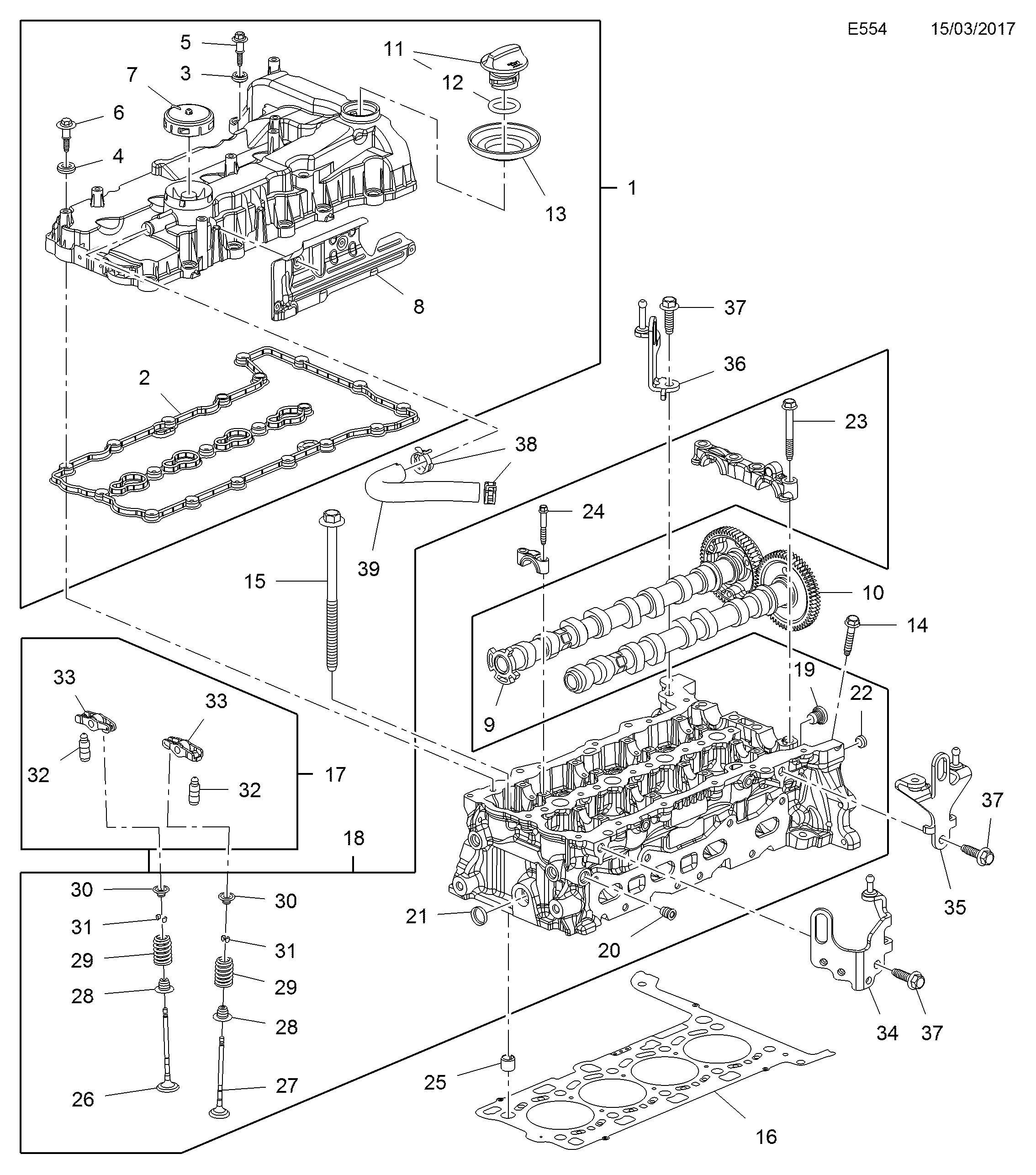 Opel 6 40 049 - Ωστήριο βαλβίδας parts5.com