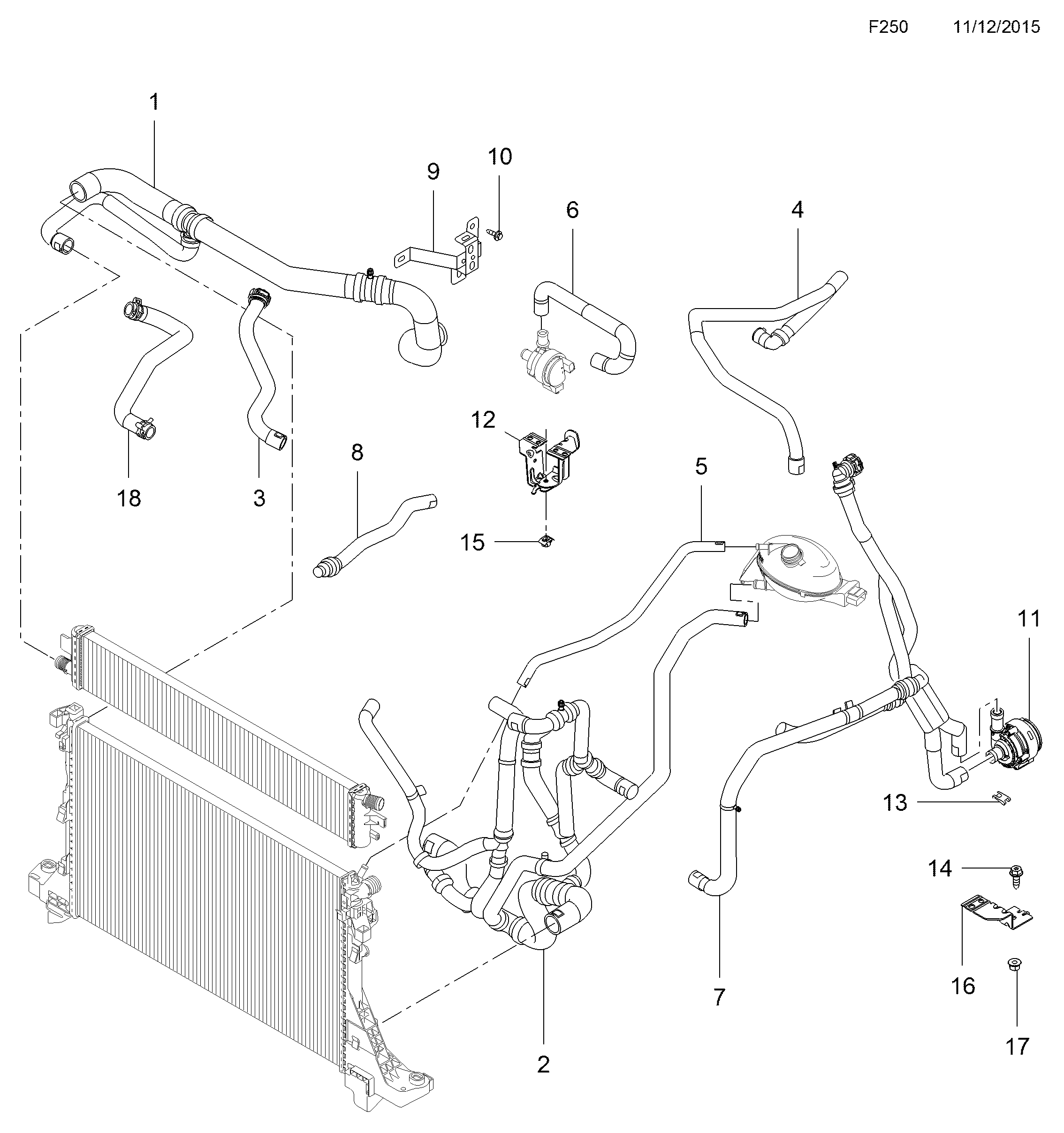 Opel 4422613 - Water Pump parts5.com