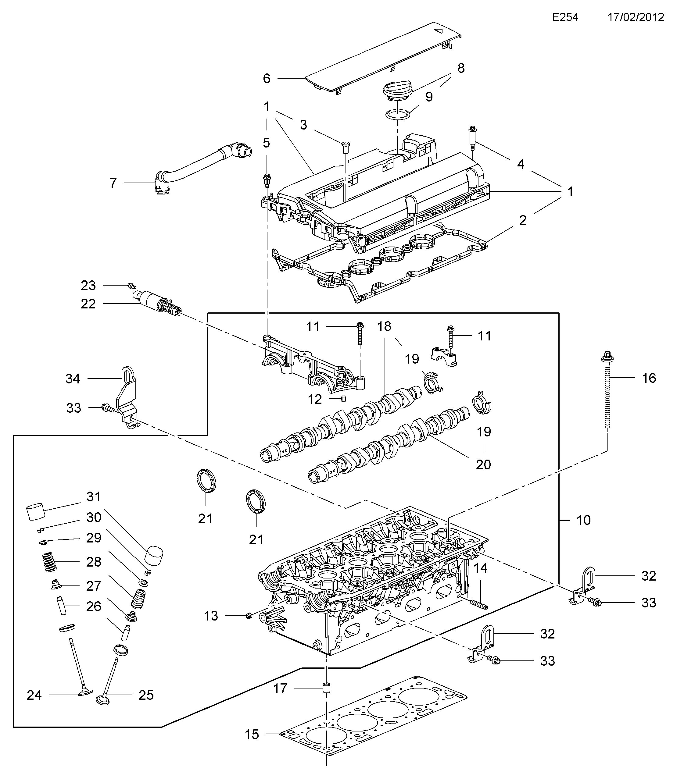 Opel 12 35 299 - Säätöventtiili, nokka-akselin ajoitus (VVT) parts5.com