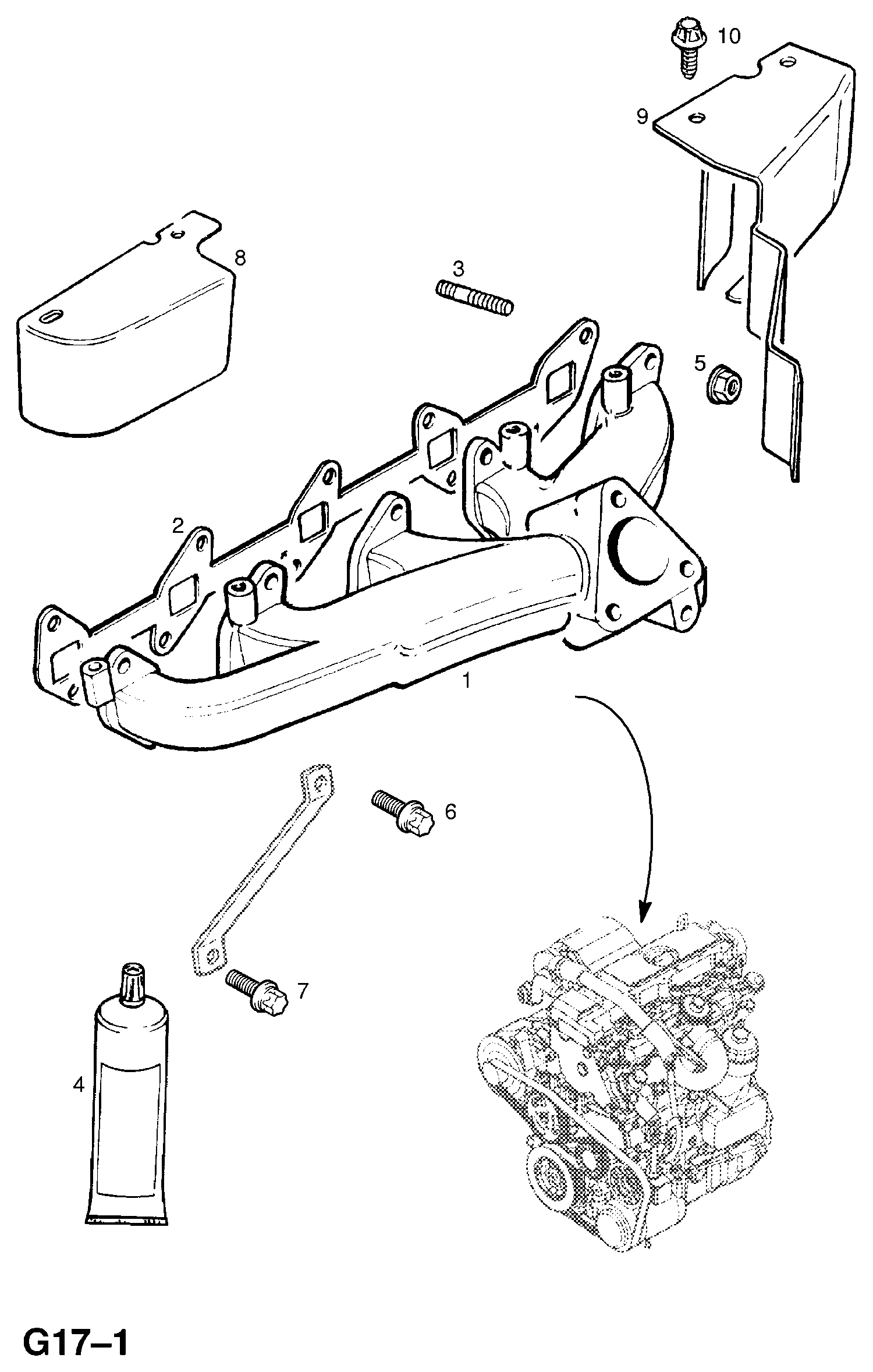 Opel 15 03 170 - Garnitura baie ulei parts5.com