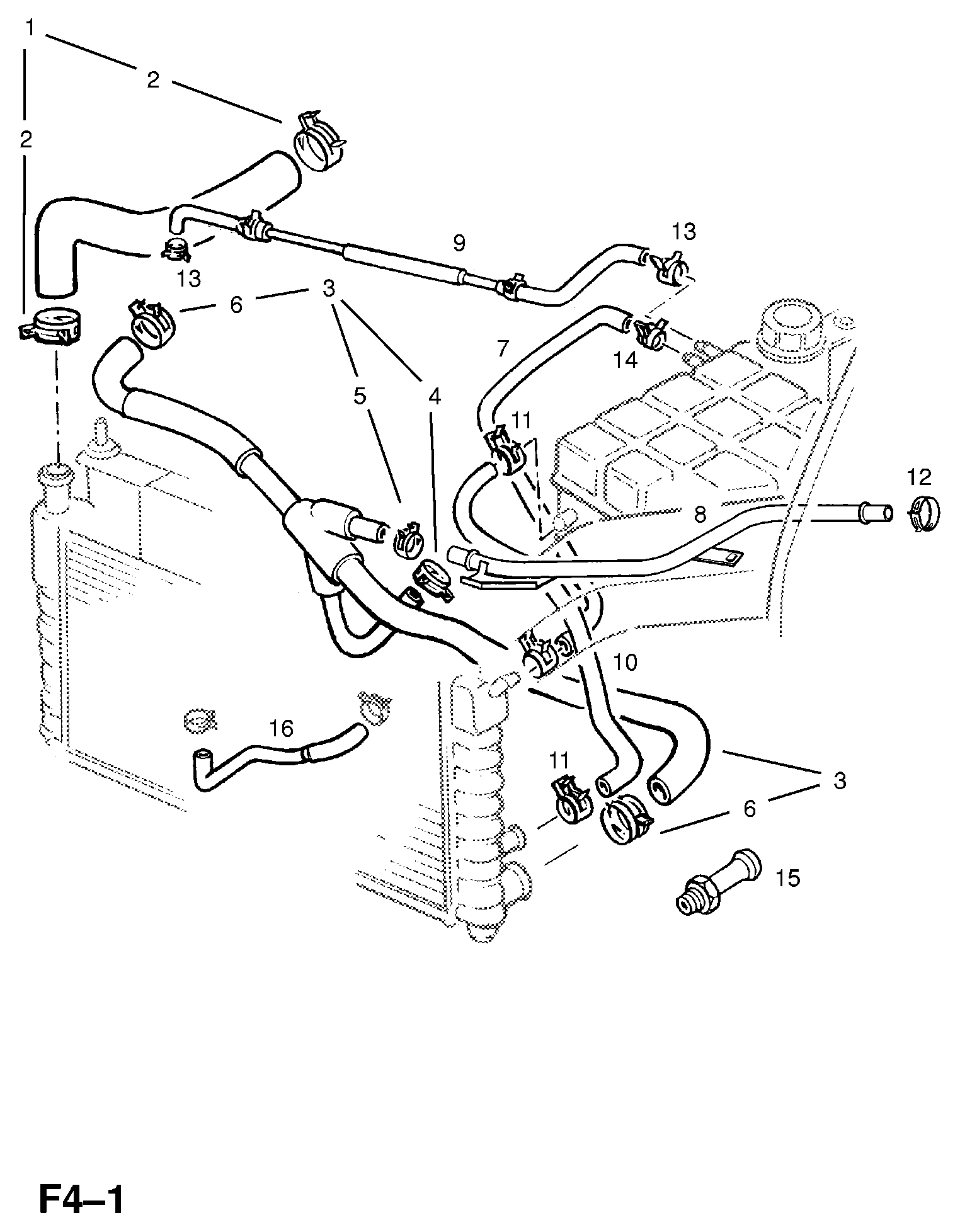 FORD 1337960 - Mřížka chladiče parts5.com