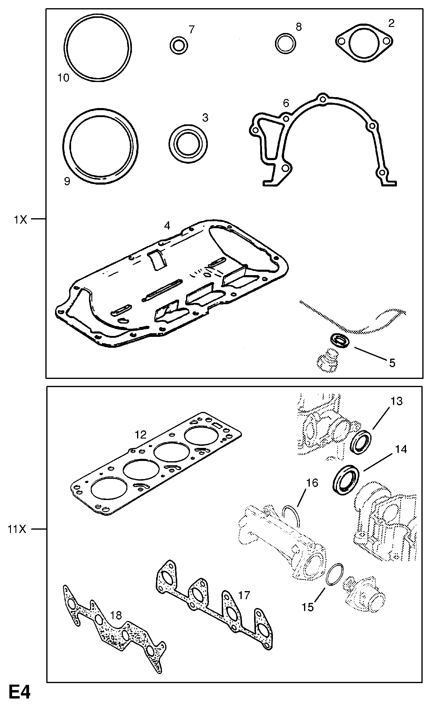 Opel 6 38 194 - Shaft Seal, camshaft parts5.com