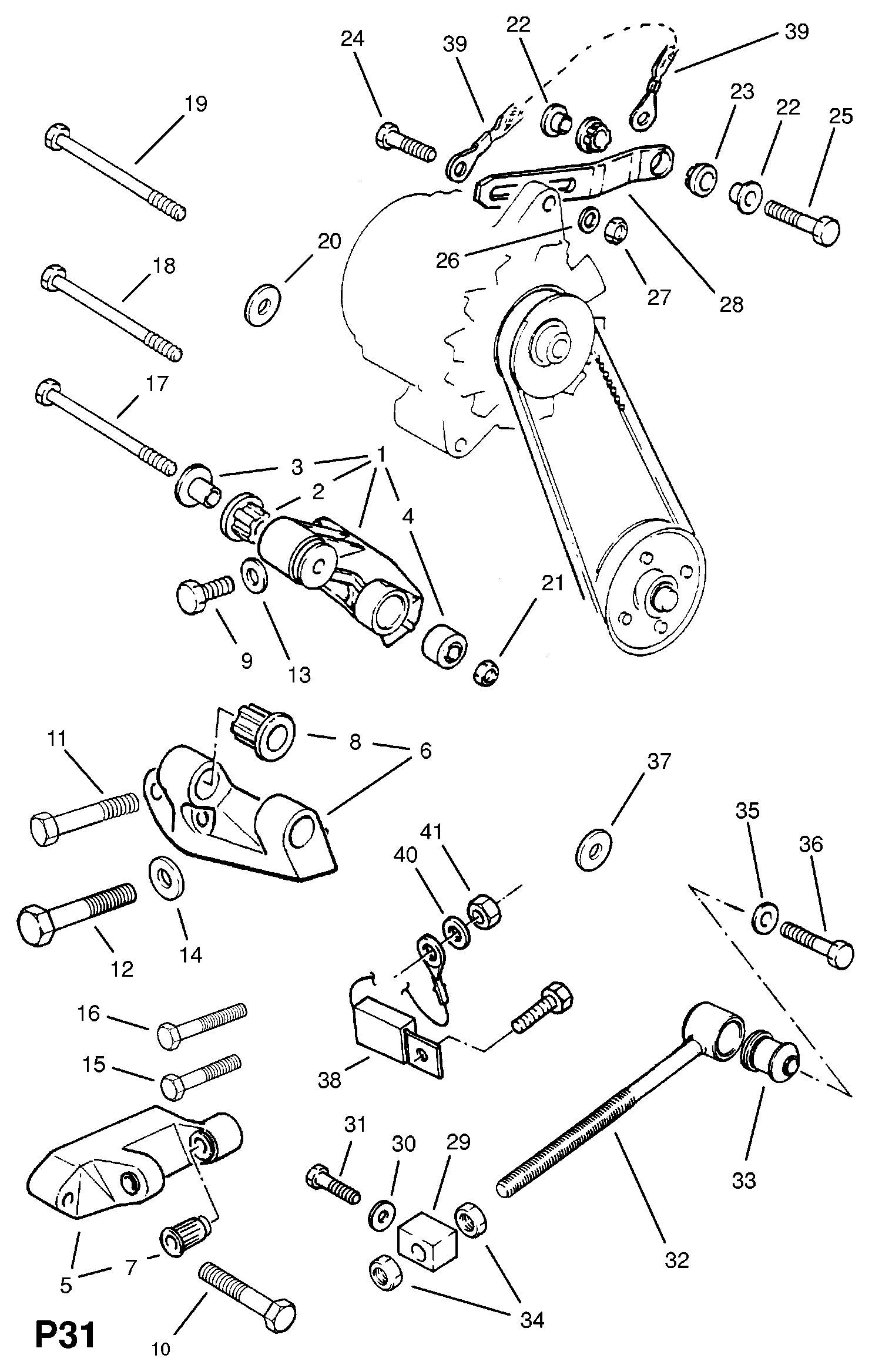 Opel 2000223 - Βίδα, σύστημα εξάτμισης parts5.com