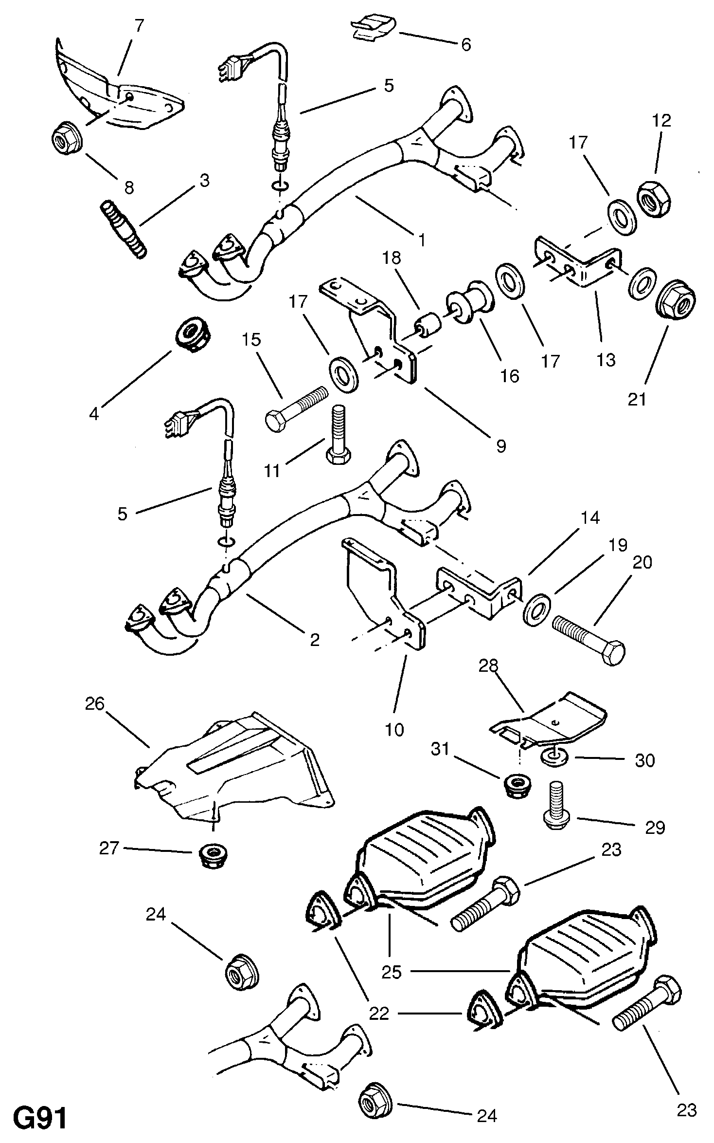 SAAB 855306 - Lambda sonda parts5.com