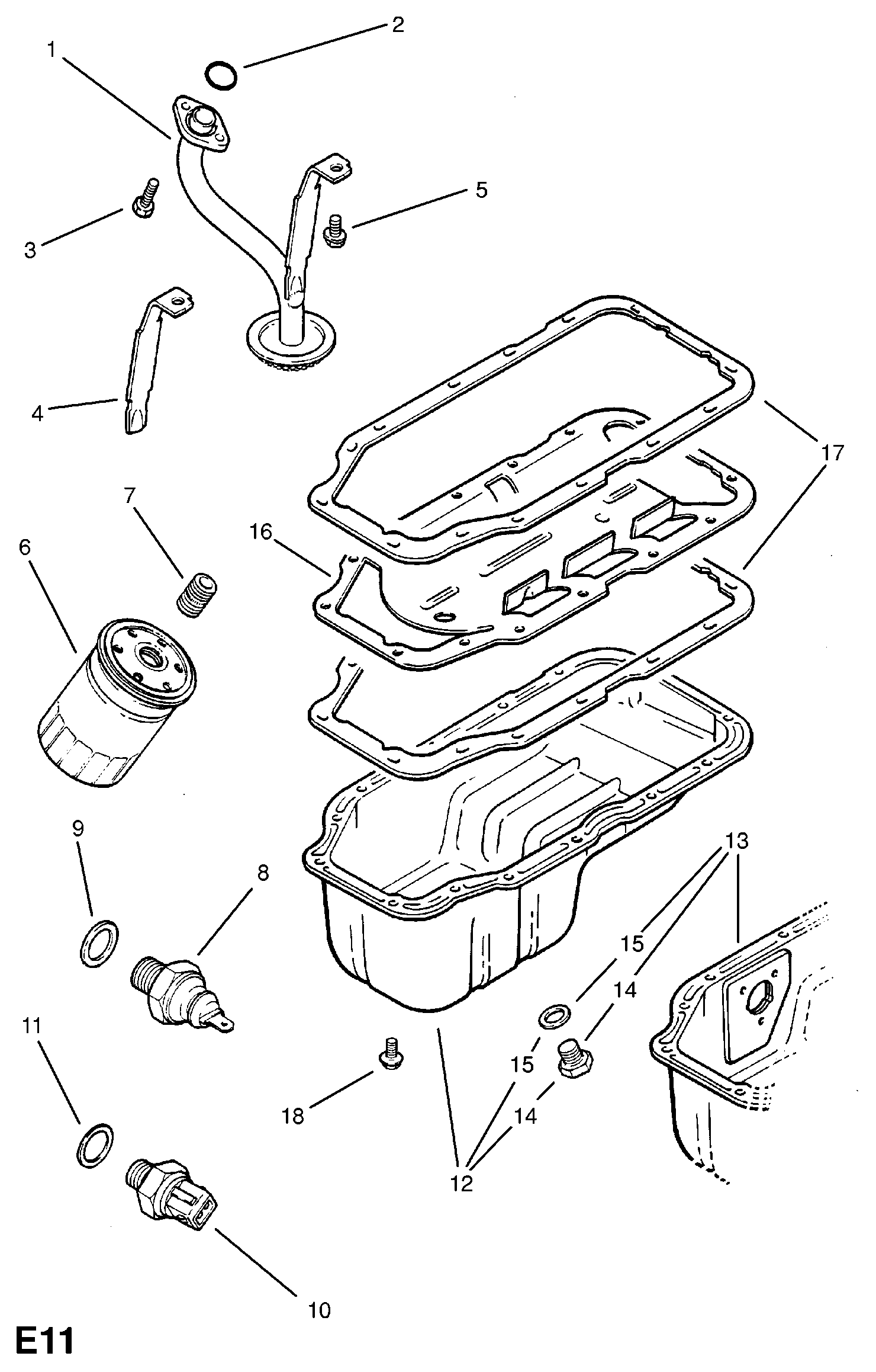 Opel 6 50 401 - Yağ filtresi parts5.com